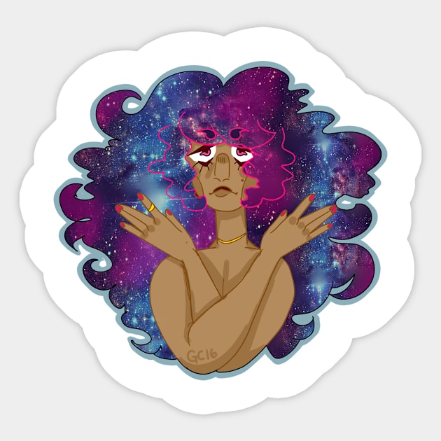 Celestial Sticker by Nanoheart